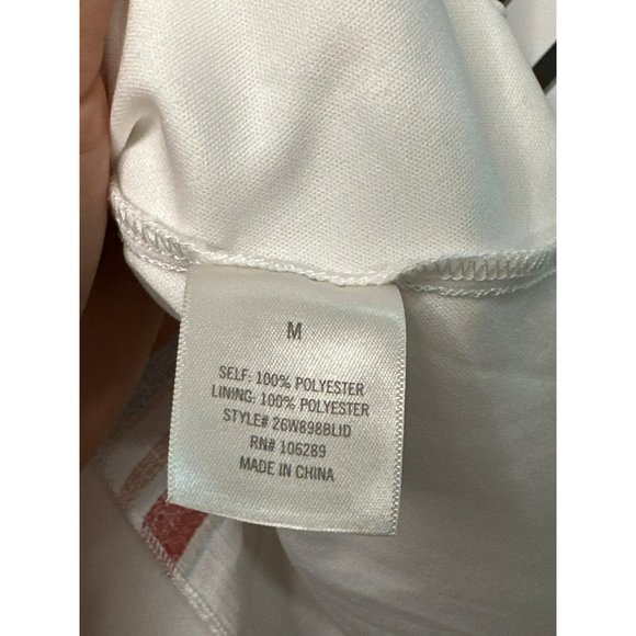 Mi Ami Ladies Spaghetti Strap Summer Stripe Night Out Beachy Chic Dress Size M - Picture 8 of 8